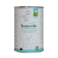 Влажный корм для котов Baskerville Cat Venison & Rabbit 400 г