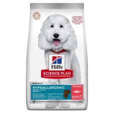 Сухой беззерновой корм для собак Hill's (Хиллс) Science Plan Hypoallergenic Medium 12 кг