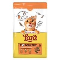 Сухой корм для котов Lara Cat Adult Turkey & Chicken 950 г