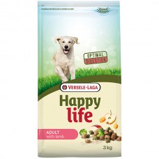 Сухой корм для собак Happy Life Adult Lamb 3 кг
