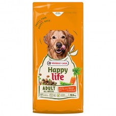 Сухой корм для собак Happy Life Adult Beef flavouring 12.5 кг