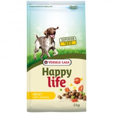 Сухий корм для собак Happy Life Adult & Chicken 3 кг