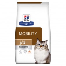 Сухой лечебный корм для котов Hill's Prescription Diet Feline j/d Joint Care Chicken 1.5 кг