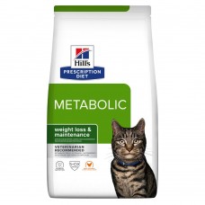 Сухий лікувальний корм для котів Hill's Prescription Diet Feline Metabolic Weight Management Chicken 1.5 кг