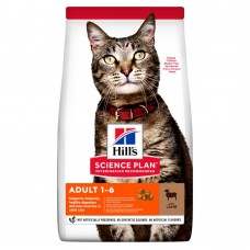 Сухой корм для котов Hill's (Хиллс) Science Plan Feline Adult Lamb 10 кг