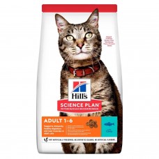 Сухой корм для котов Hill's (Хиллс) Science Plan Feline Adult Tuna 0.3 кг