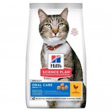 Сухой корм для котов Hill's (Хиллс) Science Plan Feline Adult Oral Care Chicken 1.5 кг