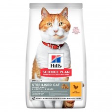 Сухой корм для котов Hill's Science Plan Young Sterilised Chicken 3 кг