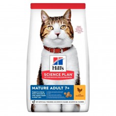 Сухой корм для котов Hill's (Хиллс) Science Plan Feline Mature Adult 7+ Chicken 10 кг