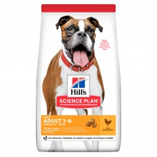 Сухий корм для собак Hill's (Хіллс) Science Plan Adult Light Medium Breeds Chicken 14 кг