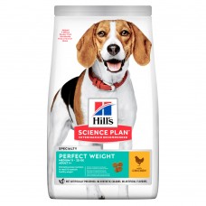 Сухой корм для собак Hill's (Хиллс) Science Plan Adult Medium Breed Perfect Weight Chicken 2 кг