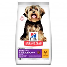 Сухий корм для собак HILL’S SP Adult Sensitive Stomach & Skin Small & Mini Chicken 1.5 кг