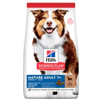Сухий корм для собак Hill's Science Plan Mature Adult 7+ Medium Lamb 14 кг