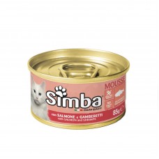 Вологий корм для котів Simba Cat Wet Salmon & Shrimps 85 г