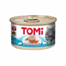 Вологий корм для котів TOMi Cat Salmon 85 г