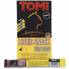 Ласощі для котів TOMi Liquid Snack Poultry Liver & Biotin 15 г