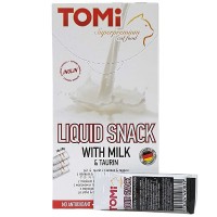 Ласощі для котів TOMi Cat Liquid Snack Milk & Taurin 100 г