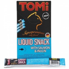 Ласощі для котів TOMi Liquid Snack Salmon & Inulin 15 г