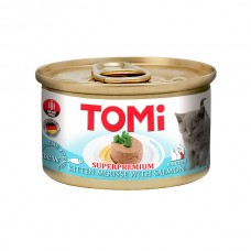 Вологий корм для кошенят TOMi For Kitten & Salmon 85 г