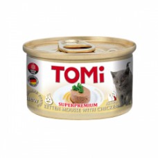 Вологий корм для кошенят TOMi For Kitten & Salmon 85 г