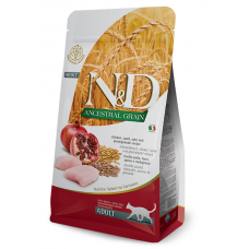 Сухой корм для котов Farmina (Фармина) N&D Low Grain Adult Chicken & Pomegranate 10 кг