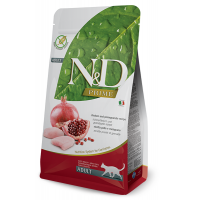 Сухой беззерновой корм для котов Farmina (Фармина) N&D Prime Grain Free Adult Chicken & Pomegranate 1.5 кг