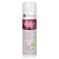 Шампунь-крем заспокійливий для шкіри собак та котів Dermoscent Atop 7 Shampoo 200 мл