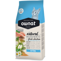 Сухий корм для кошенят Ownat (Овнат) Classic Kitten Chicken 1.5 кг