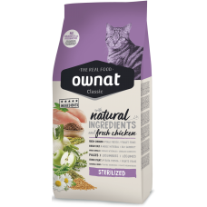 Сухий корм для котів Ownat Classic Sterilized Chicken 1.5 кг