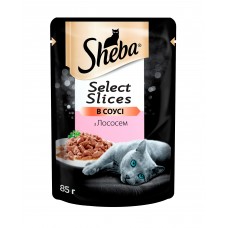 Вологий корм для котів Sheba Salmon 85 г