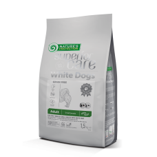 Cухий беззерновий корм для собак Nature's Protection Dog Superior Care Gf White Adult Small Insect 1.5 кг