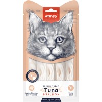 Ласощі для котів Wanpy (Ванпі) Creamy Treat Tuna & Salmon 70 г