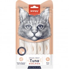 Ласощі для котів Wanpy Creamy Treat Tuna & Salmon 70 г