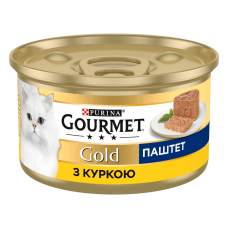 Вологий корм для котів Purina Gourmet Gold Pate with Chicken 85 г