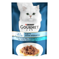 Влажный корм для котов Purina Gourmet Perle Duo Ocean Fish & Tuna 85 г