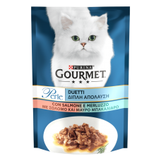 Вологий корм для котів Purina Gourmet Perle Duo Salmon & Whitefish 85 г