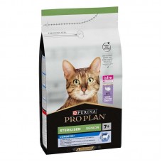 Cухой корм для котов Purina Pro Plan (Пурина Про План) Cat Sterilised 7+ Turkey 1.5 кг