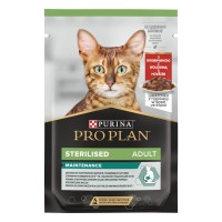 Вологий корм для котів Purina Pro Plan (Пуріна Про План) Sterilised Beef 85 г