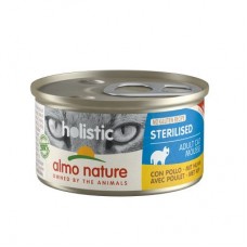 Вологий корм для котів Almo Nature Holistic Functional Cat Sterilized Chicken 85 г