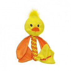 Іграшка для собак Jolly Pets Flatheads Duck Yellow 12 см