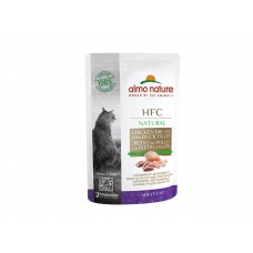 Вологий корм для котів Almo Nature HFC Cat Natural Chicken & Duck 55 г