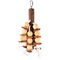 Игрушка для попугаев Flamingo Betty Balls 10х10х30 см