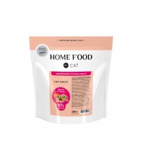 Cухой корм для котов Home Food Cat Adult Skin&Hair Turkey & Salmon 0.2 кг