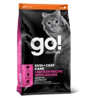 Сухой беззерновой корм для котов и котят GO! Skin + Coat Chicken 7.3 кг