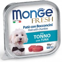 Вологий корм для собак Monge (Монж) Dog Fresh Tuna 100 г