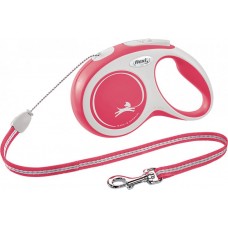 Повідець-рулетка Flexi New Comfort трос S Red (8 м; до 12 кг)