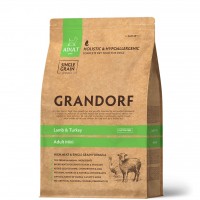 Сухий гіпоалергенний корм для собак Grandorf (Грандорф) Lamb & Turkey Mini 1 кг