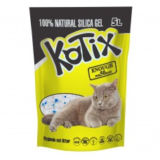 Наполнитель для кошачьего туалета Kotix Natural Selica Gel 5 л