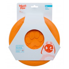 Іграшка для собак West Paw Zisc Flying Disc Orange 22 см