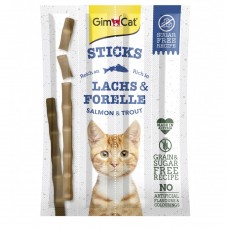 Ласощі беззернові для котів GimCat Grain Free Salmon & Trout 4 шт.